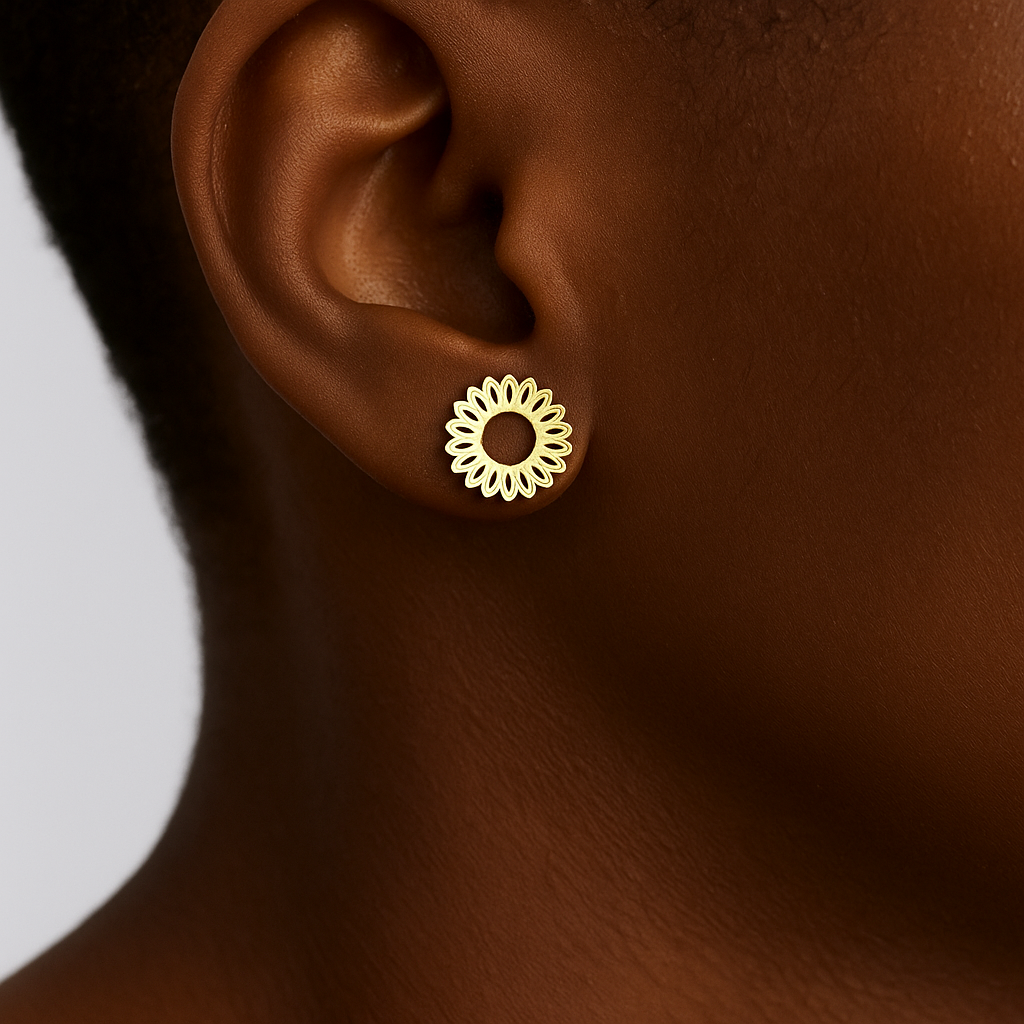 Boucle d’oreille Luna