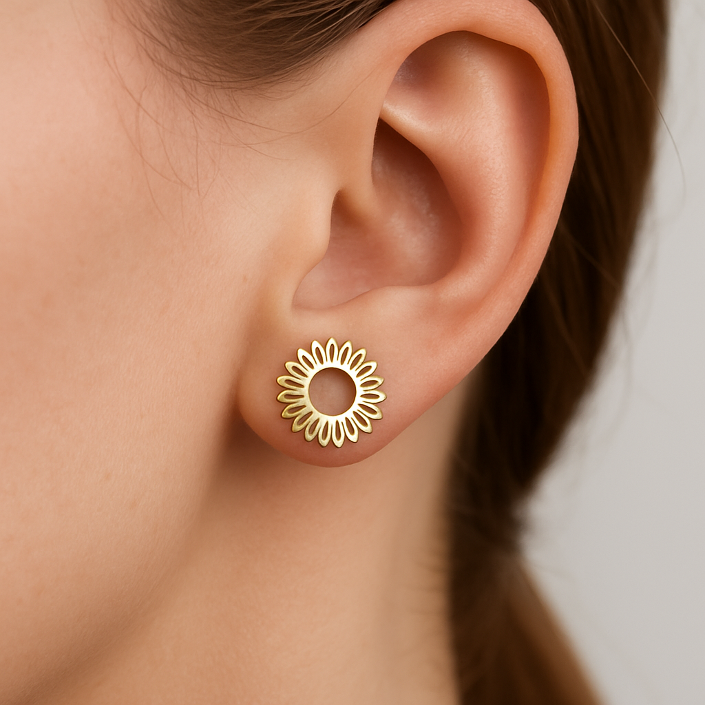 Boucle d’oreille Luna